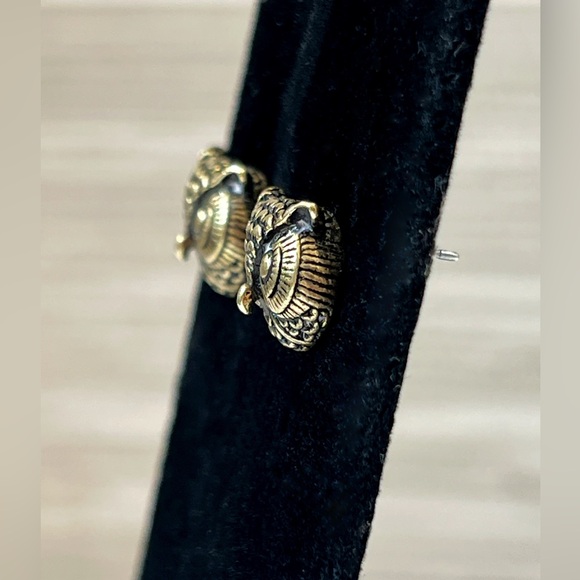 Vintage Owl Earrings - Picture 3 of 6